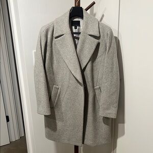 Banana Republic Gray Women's Wool Coat